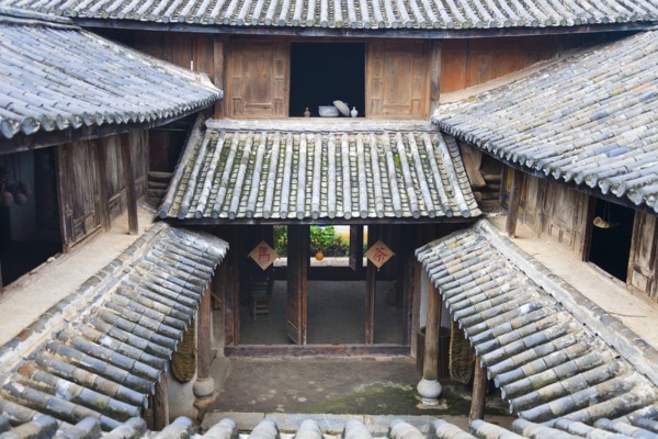 Rooftop of the Yunnan Horse Caravan Cultural Museum. Photo: Mel Longhurst