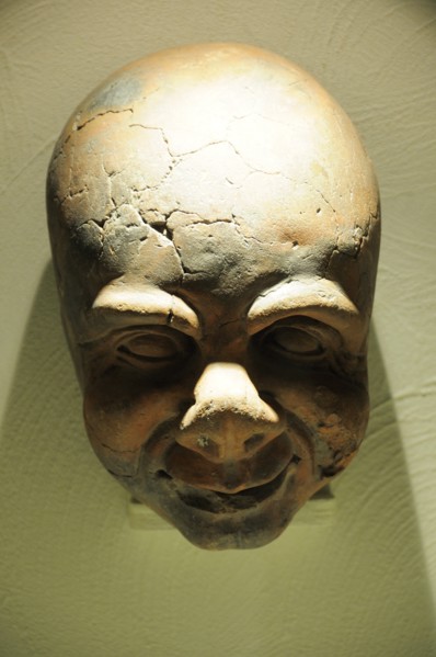 Mexico, Bajio, Zacatecas, Mask mould in the Museo Rafael Coronel. 
Photo : Nick Bonetti