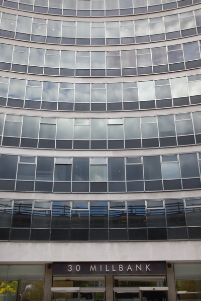 England, London, Westminster.Pimlico Exterior of Millbank Tower offices formerly Vickers Tower