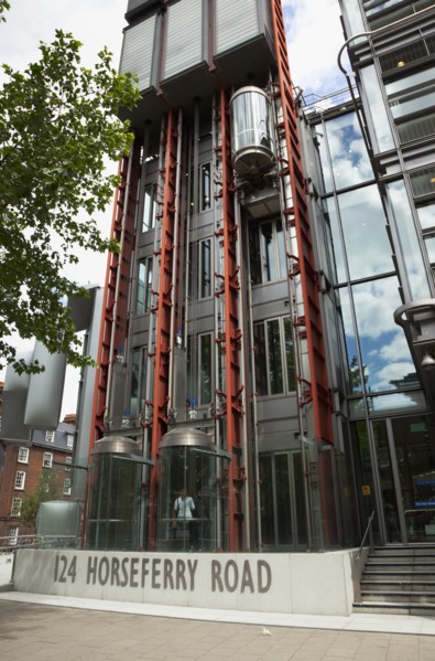 England, London, Westminster 124 Horseferry Road the headquarters of Channel Four television