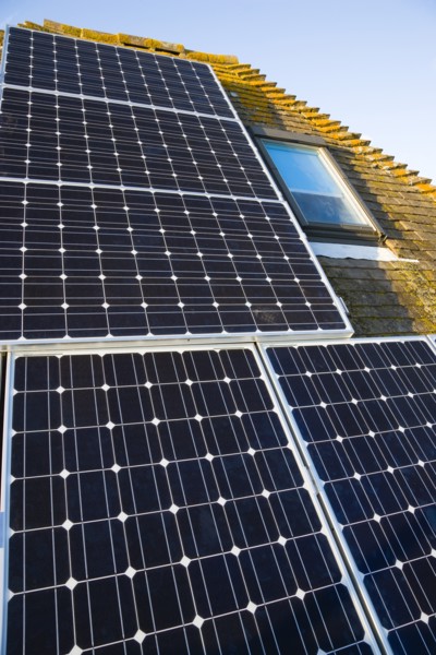 Architecture, Environment, Solar Panels, Alternative Energy Electricity Solar photovoltaic roof