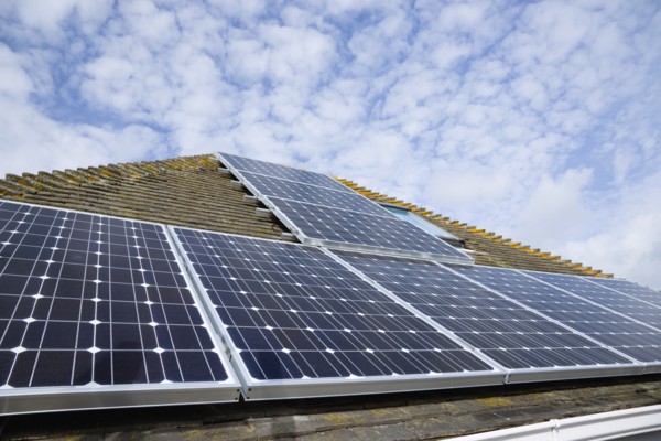 Architecture, Environment, Solar Panels, Alternative Energy Electricity Solar photovoltaic roof