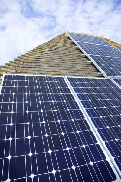 Architecture, Environment, Solar Panels, Alternative Energy Electricity Solar photovoltaic roof