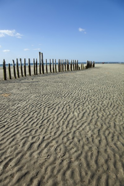 East Head sandy beach.