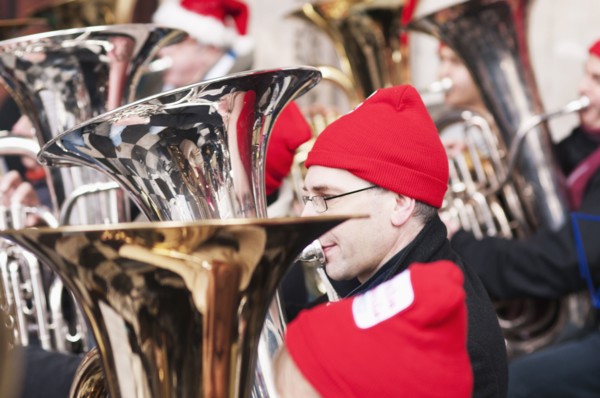 St Pauls Cathedral Tuba Carols an annual Christmas charitable musical performance.