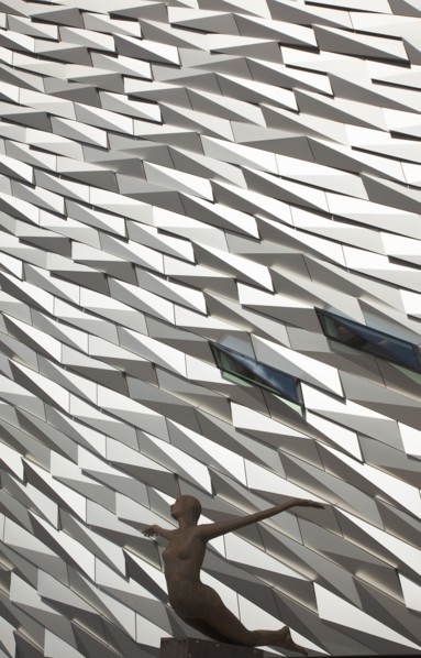 Titanic Quarter Visitor centre designed by Civic Arts & Eric R Kuhne