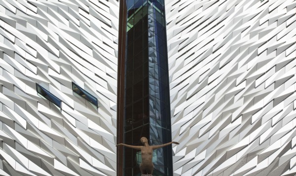Titanic Quarter Visitor centre designed by Civic Arts & Eric R Kuhne