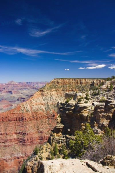 Grand Canyon. View across the Grand Canyon.