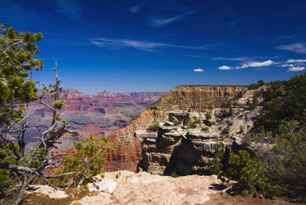 Grand Canyon. View across the Grand Canyon.