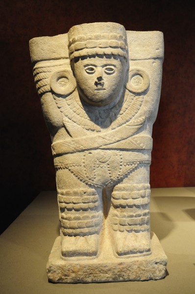Mexico, Federal District, Mexico City, Museo Nacional Antropologia Atlantes 1000-1250 AD found at