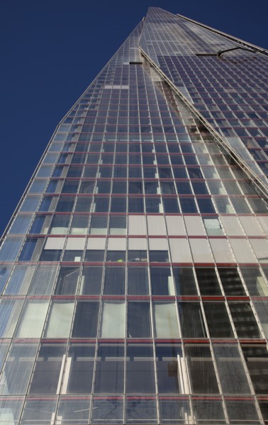 England, London, Southwark southbank The Shard skyscraper designed by Renzo Piano in the citys