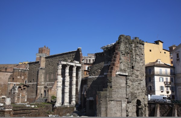 Italy, Lazio, Rome, Trajans Forum ruins. 
Photo Stephen Rafferty / Eye Ubiquitous