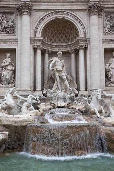 Italy, Lazio, Rome, Trevi fountain in Piazza de Trevi. 
Photo Stephen Rafferty / Eye Ubiquitous
