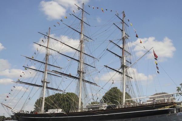 England, London, Cutty Sark at Greenwich. . 
Photo Bob Battersby