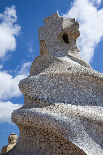 Spain, Catalonia, Barcelona, La Pedrera.