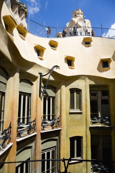 Spain, Catalonia, Barcelona, La Pedrera.
