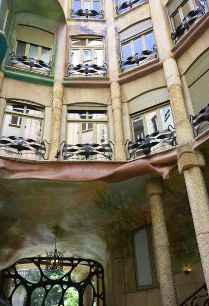 Spain, Catalonia, Barcelona, La Pedrera.