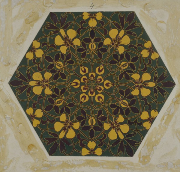 Greenaway, Motif pour faïence