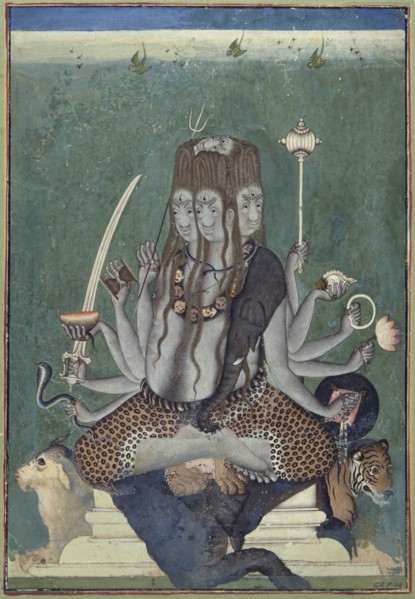 Shiva, le dieu aux cinq visages