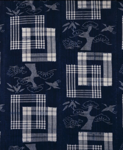 Couverture de futon ou futonji (détail)
