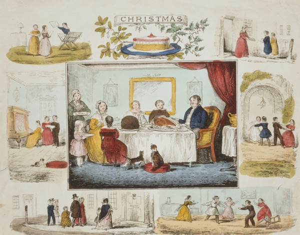 Illustration dépeignant des scènes de la vie quotidienne