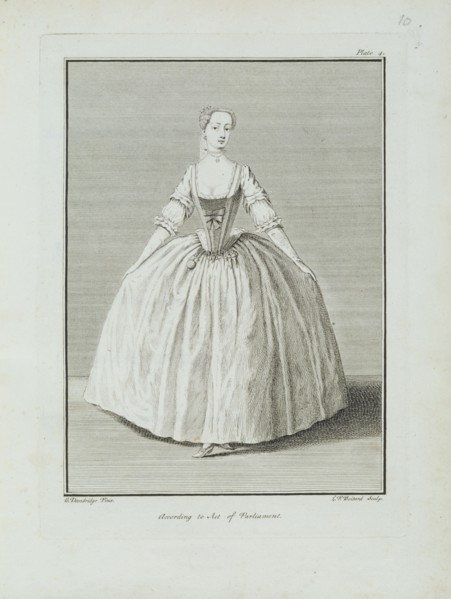 Nivelon, Femme géorgienne dansant en robe longue