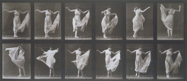 Dancing Girl, Animal Locomotion, photo Eadweard Muybridge. U.S.A., 1887