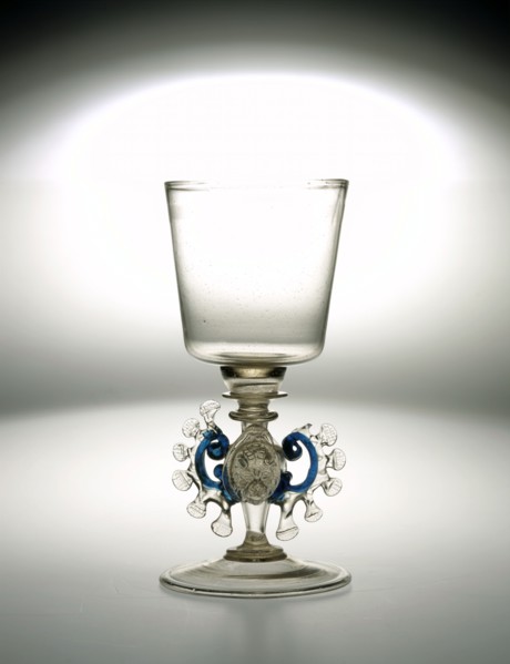 Verre à pied fabriqué à Venise