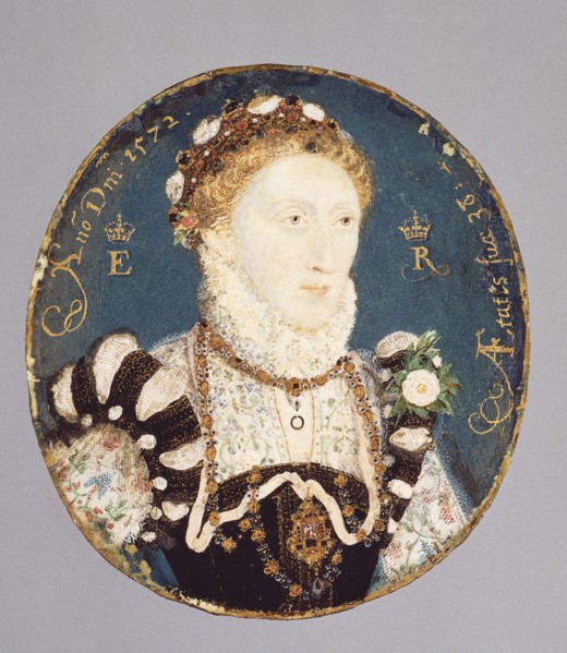 Hilliard, Élisabeth Ire d'Angleterre