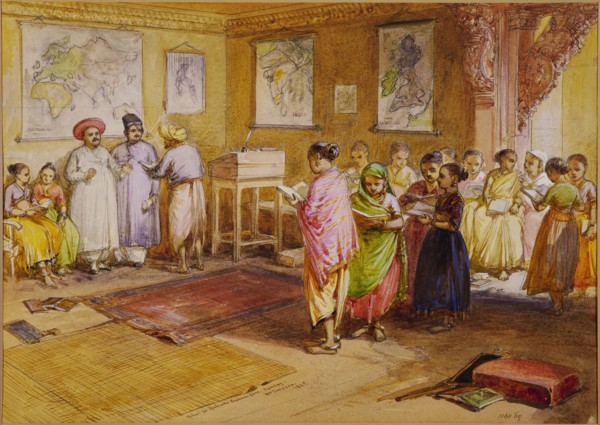 Simpson, Ecole de Mahratta pour filles de caste brahmane