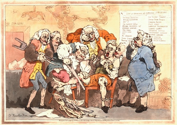 Rowlandson, Amputation