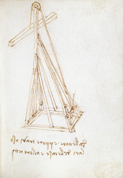De Vinci, Page du Forster Codex (Vol. III)