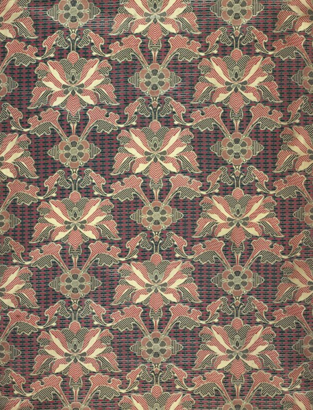 Jones, Motif Sultan pour tissu d'ameublement