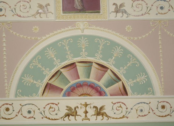Adam, Décor d'un plafond d'Adelphi