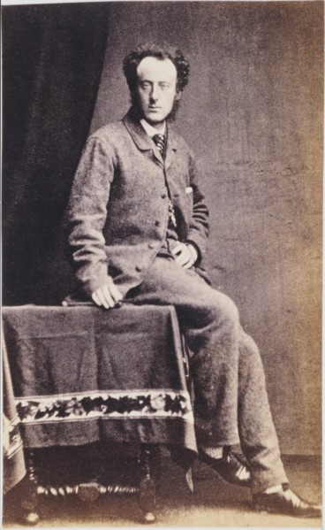 Anonyme, Photogaphie de Sir John Everett Millais
