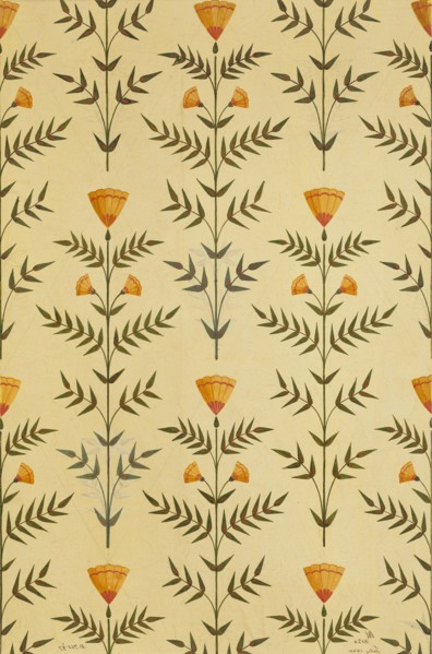 Jones, Papier peint