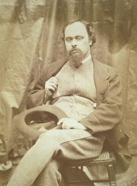 Dobson, Portrait de Dante Gabriel Rossetti