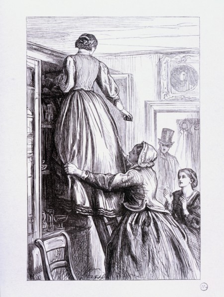 Millais, Illustration issue de La petite maison d'Allington