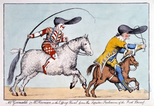 Norman, Grimaldi et M. Norman à la chasse à Epping