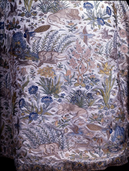 Détail d'un manteau, Delhi, Inde