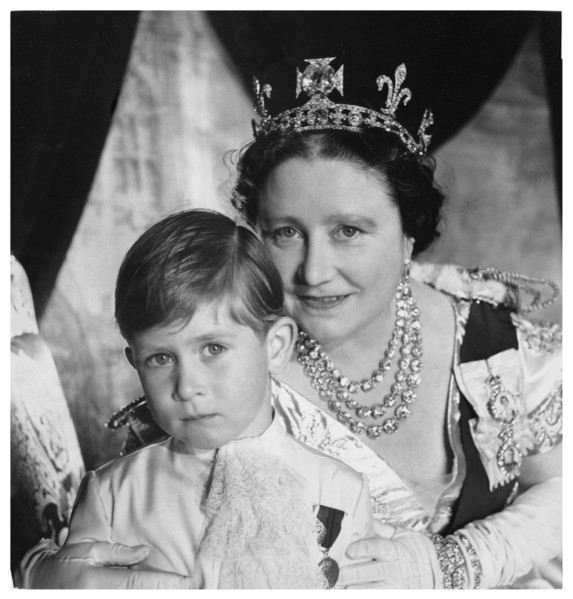 Beaton, la Reine Elizabeth d'Angleterre et Prince Charles
