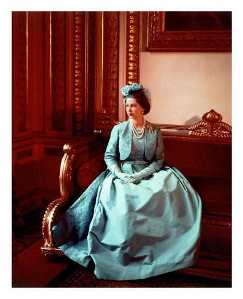 Portrait de la reine Elisabeth II