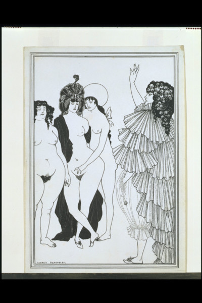 Beardsley, Lysistrata Her Coynte