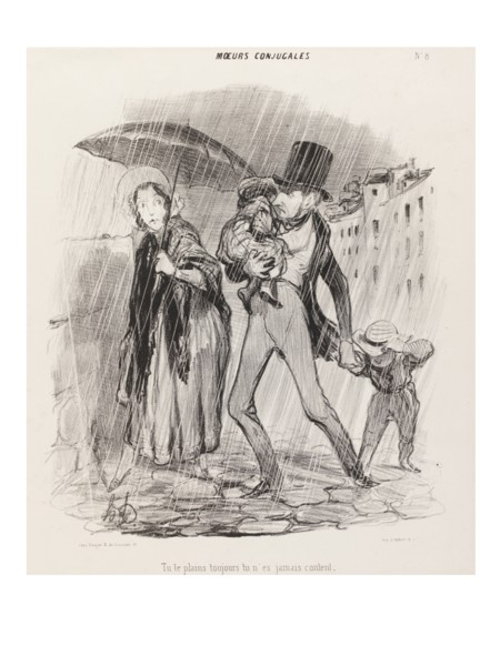 Daumier, Tu Te Plains Toujours, Tu N'es Jamais Content