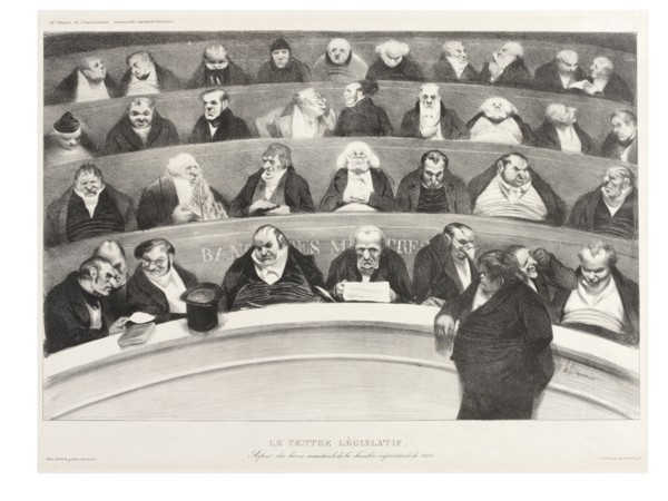 Daumier, Le Ventre Legislatif