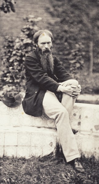 Hollyer, Portrait de Sir Edward Burne-Jones