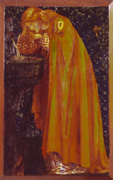Rossetti, Morris et Burne-Jones, Femme endormie