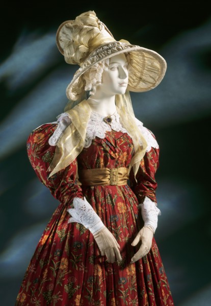 Robe imprimée, Angleterre