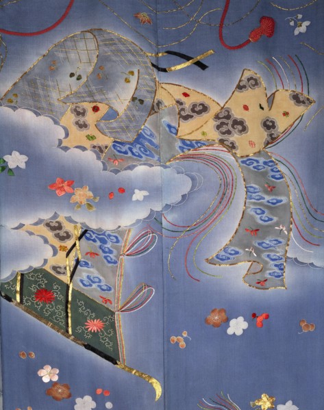 Kimono (détail), Japon