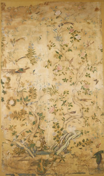 Papier peint, Chine